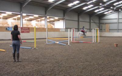 Jumping lesson