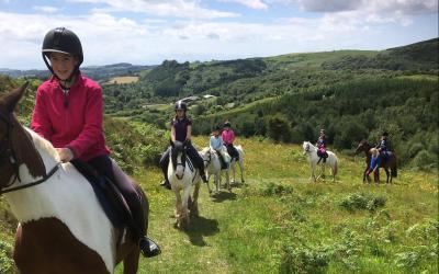 horse riding at Barstobrick