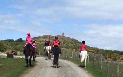 Pony trekking at Barstobrick