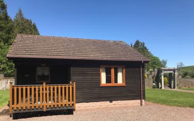 Rental lodge at The Walled Garden