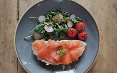 open sandwich